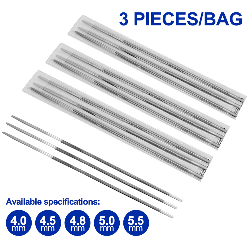 XCAN 3Pcs 4.0/4.5/4.8/5.0/5.5m - Woodworking Rasps And Files reseña y precio