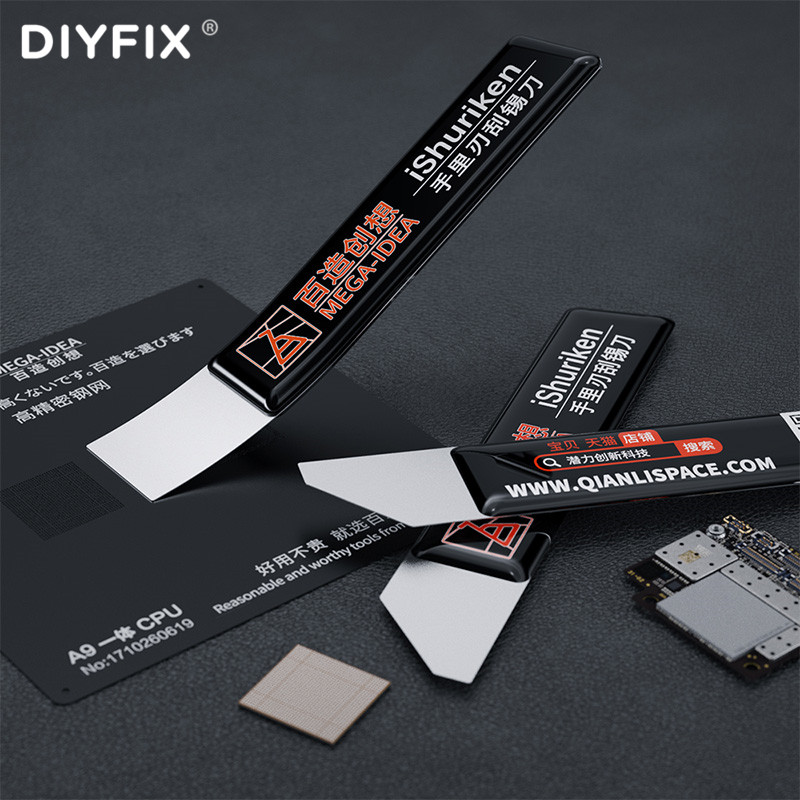 MEGA-IDEA T0.2MM Scraping Tin  - Card Scraper Steel reseña y precio