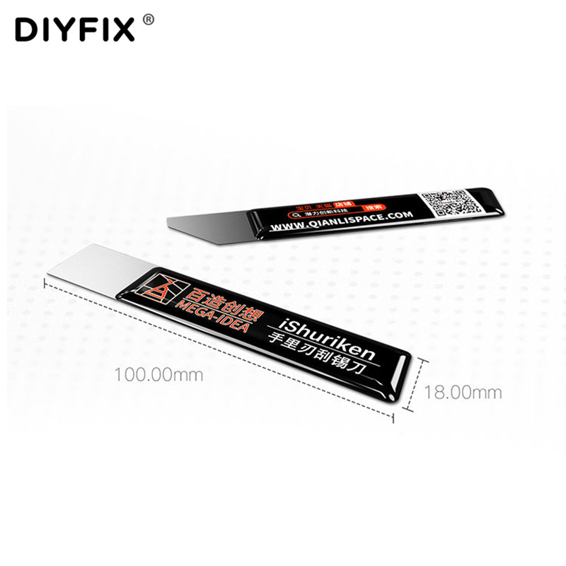 MEGA-IDEA T0.2MM Scraping Tin  - Card Scraper Steel reseña y precio