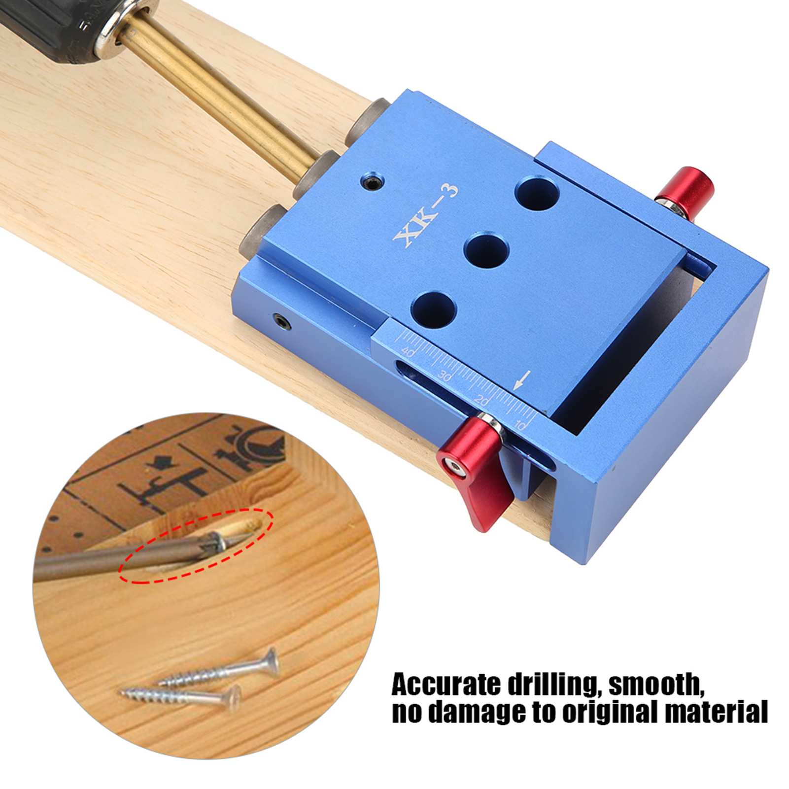 Hole Drilling Kit Woodworking  - Woodworking Drill reseña y precio