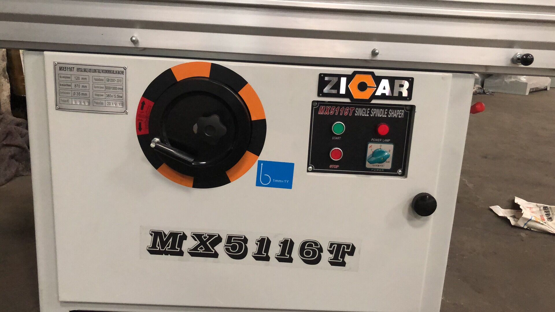 Popular Hot sell ZICAR Popular - Zicar Woodworking Machine reseña y precio