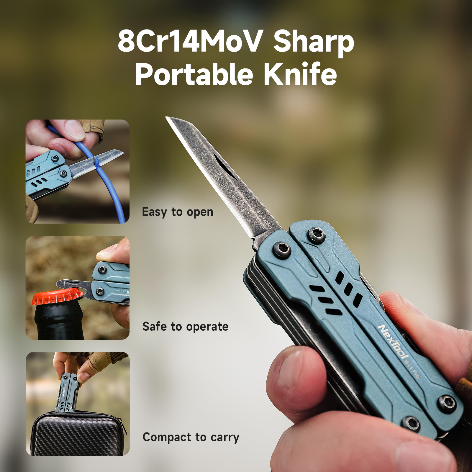 NexTool Mini Sailor Pliers S11 - Card Scraper Steel reseña y precio