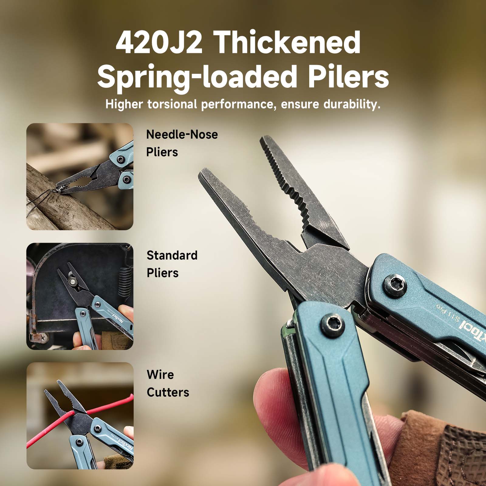 NexTool Mini Sailor Pliers S11 - Card Scraper Steel reseña y precio