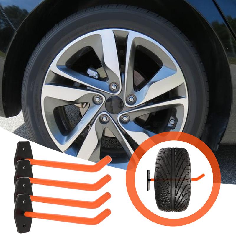 Tire Rack Wall Mount Wheel Rac - Woodworking Garage reseña y precio