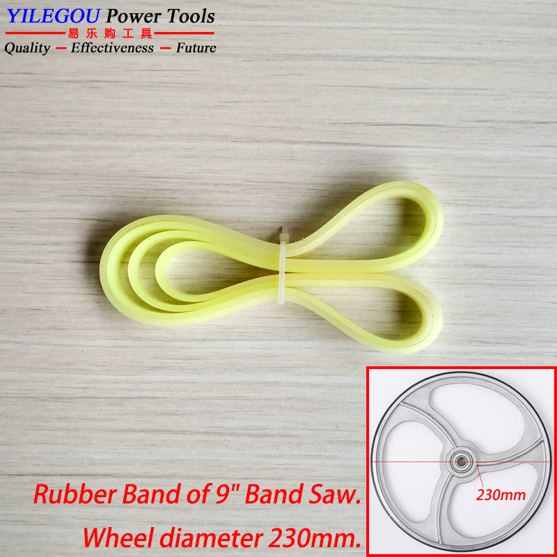 2 Pieces Rubber Band For Band  - Woodworking Bandsaw reseña y precio