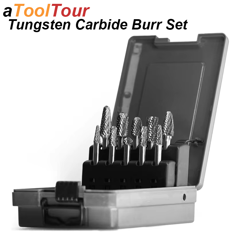 Tungsten Carbide Burrs Set 6mm - Woodworking Rasps And Files reseña y precio
